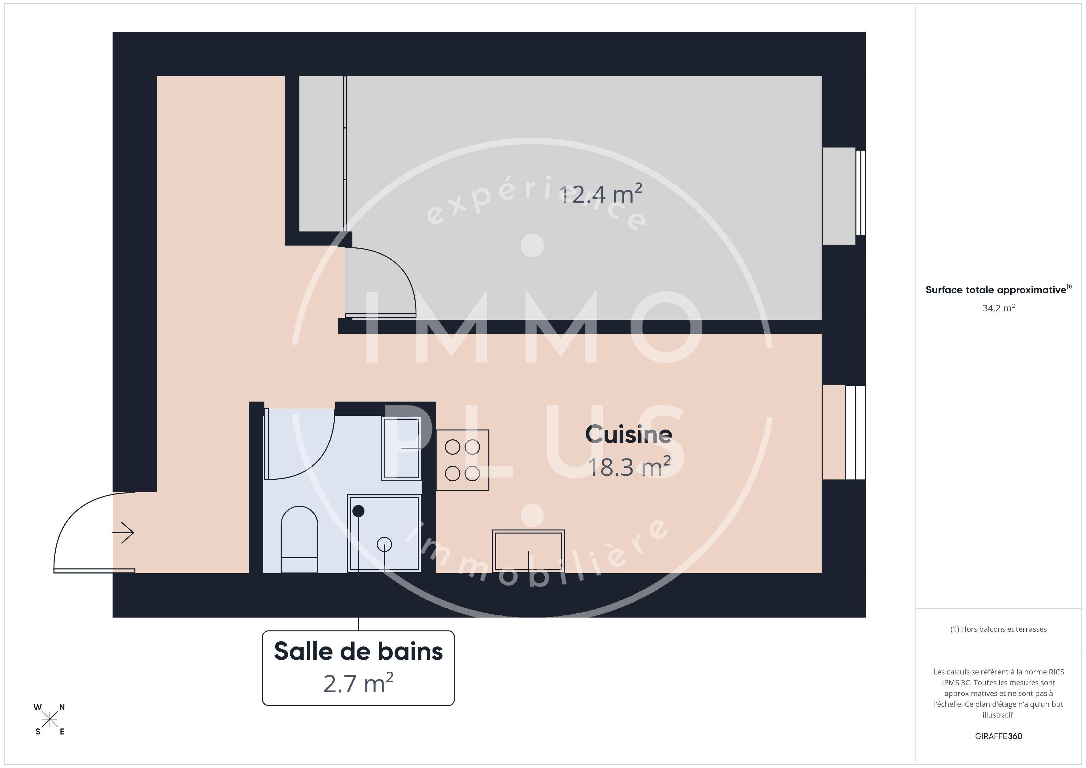 Photo Vente Appartement 2 pièces 35 m&sup2;