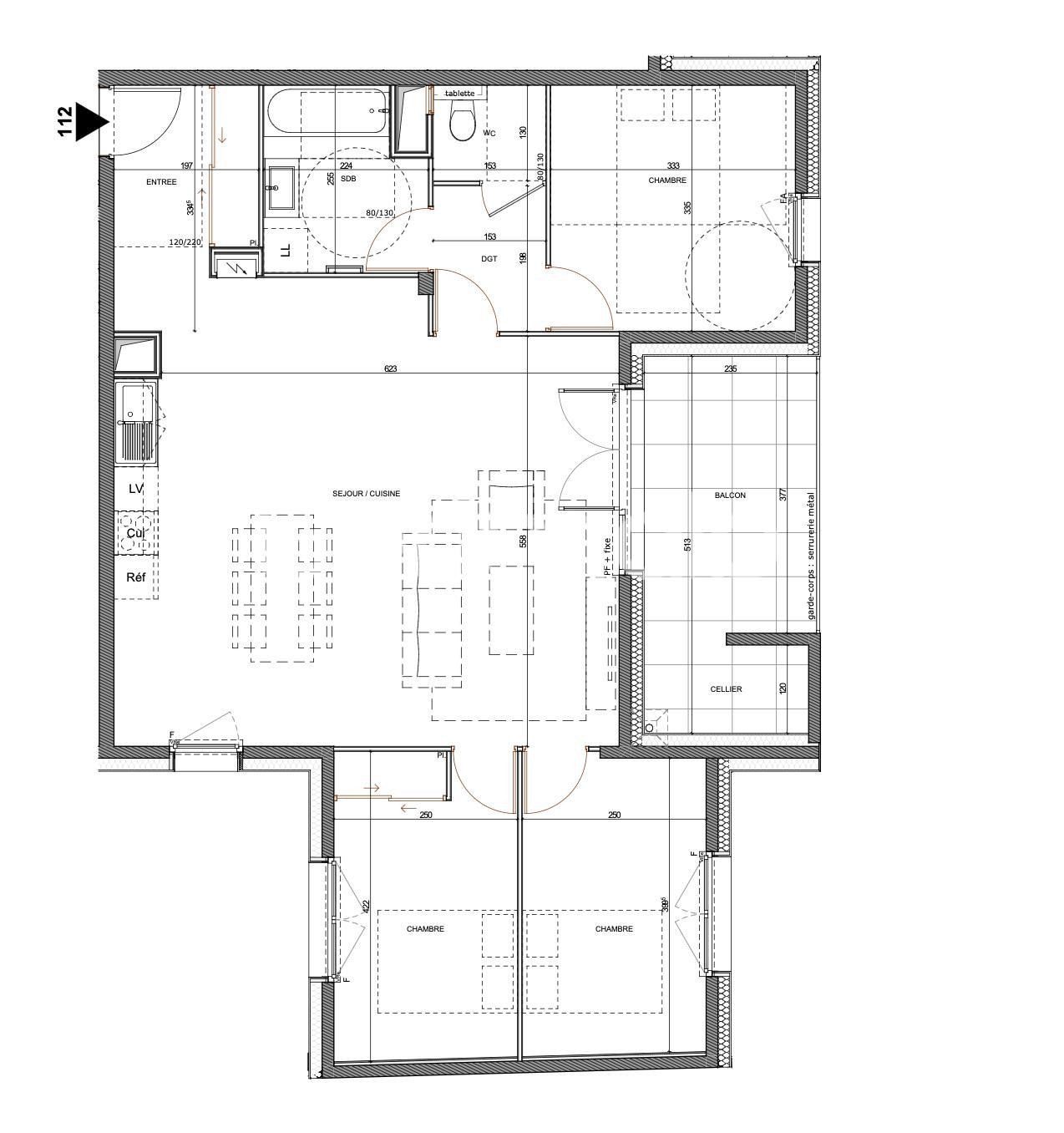 Photo Vente Appartement 4 pièces 88 m&sup2;