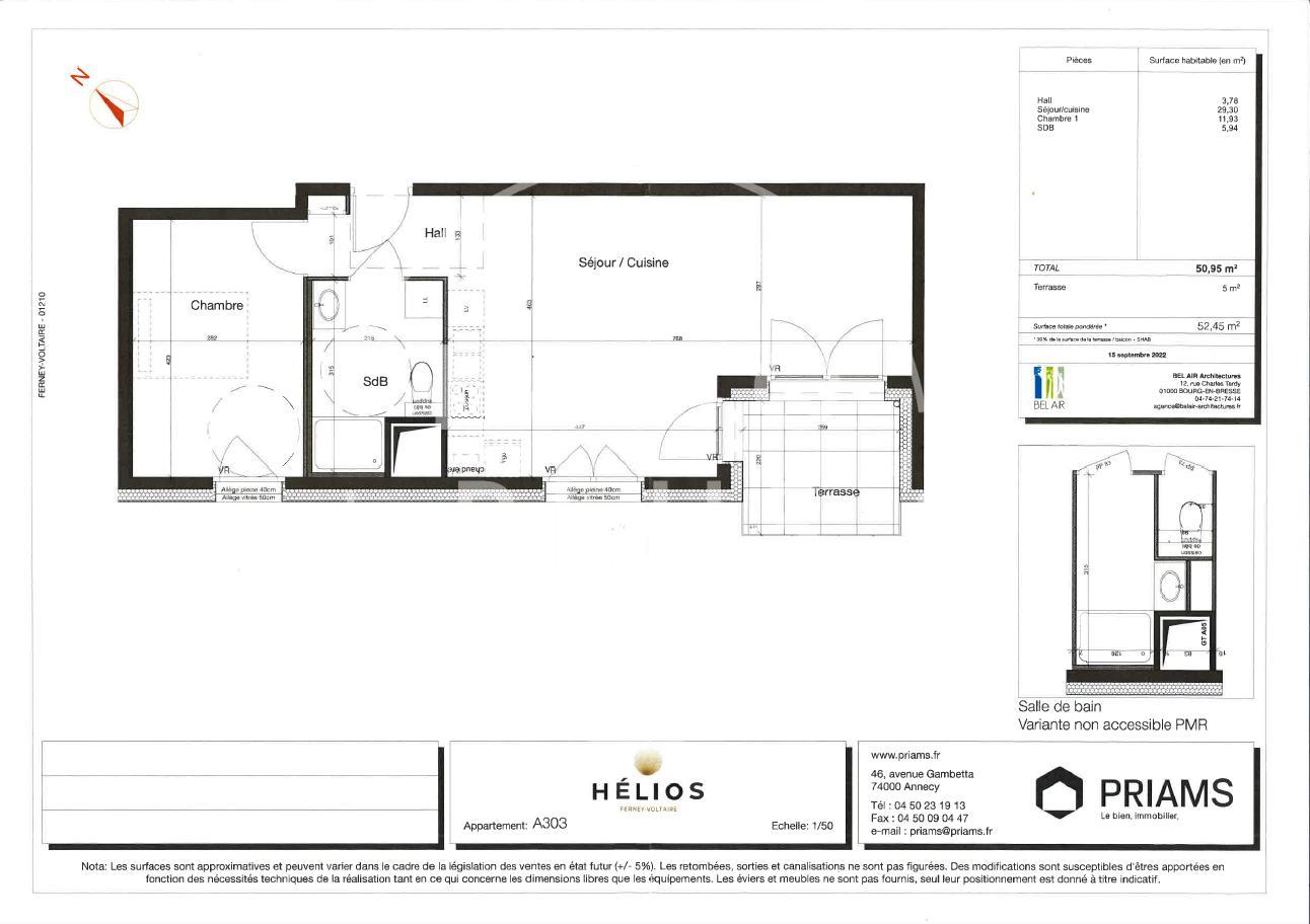 Photo Location Appartement 2 pièces 50,95 m&sup2;