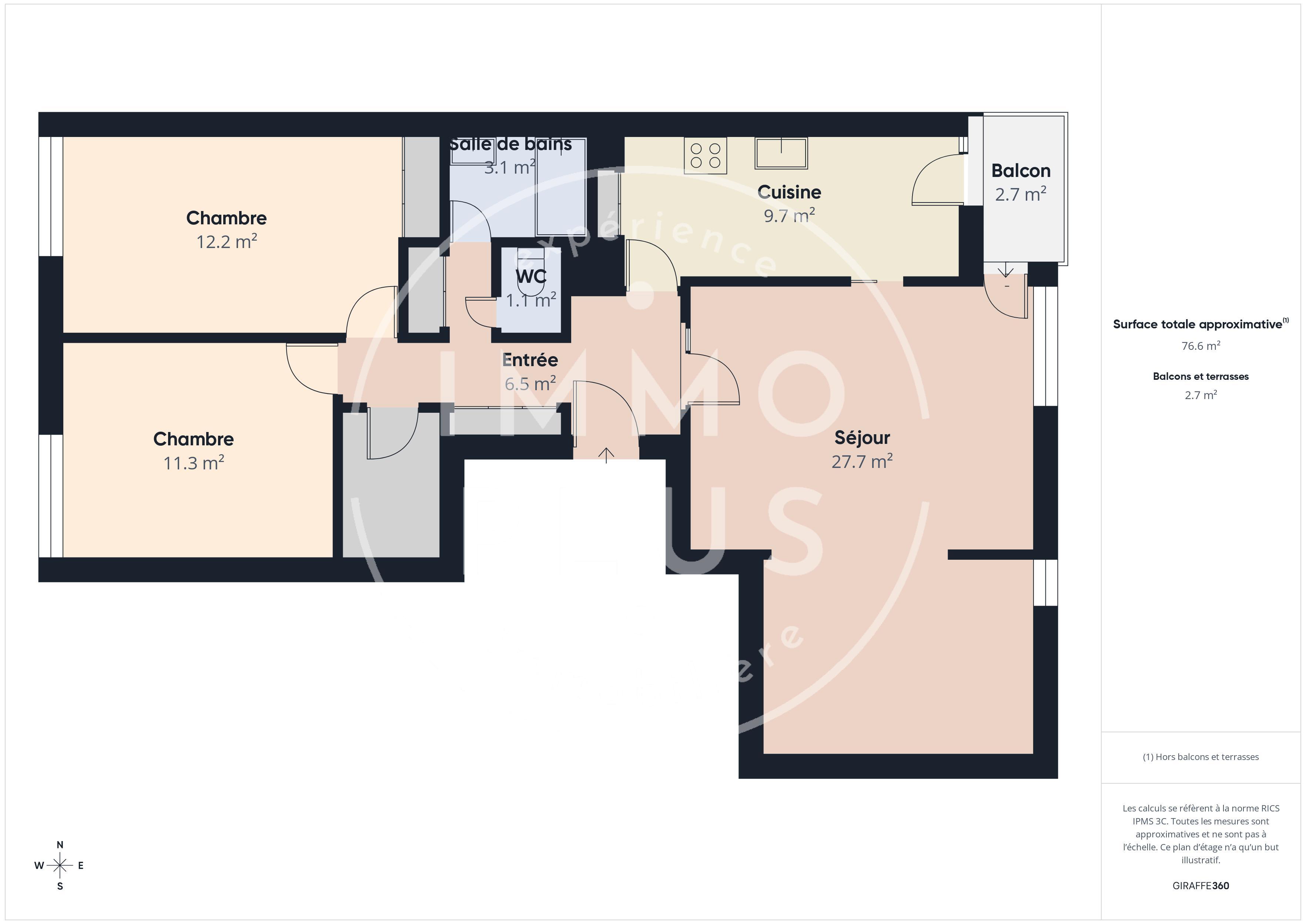 Photo Appartement  4 pièces - Secteur résidentiel calme, proche des commodités