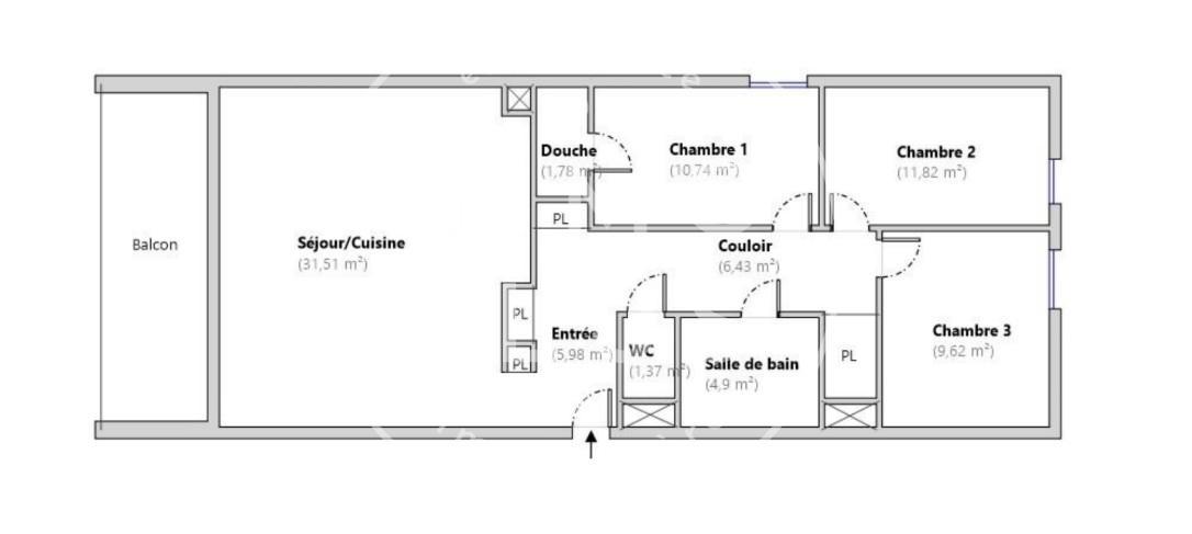 Photo ANNECY - Spacieux Appartement T4 avec garage(s) possibles dans résidence neuve